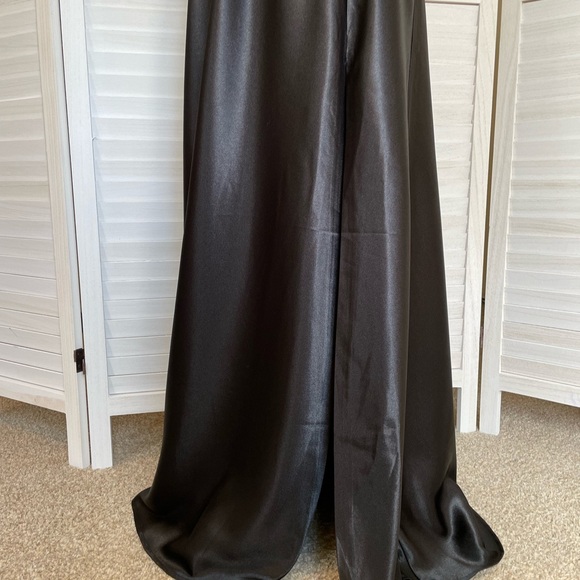 Birdy Grey Women's Size S Black Jay Maxi Dress Adjustable Straps Formal Prom - Picture 6 of 15